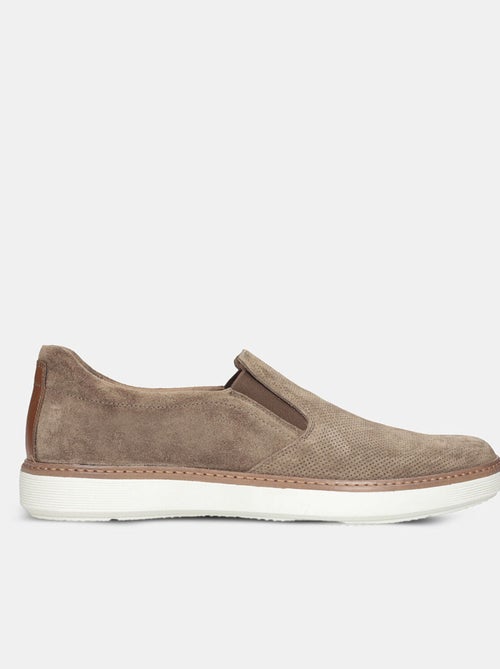 Mocassins en daim BATA - Kiabi
