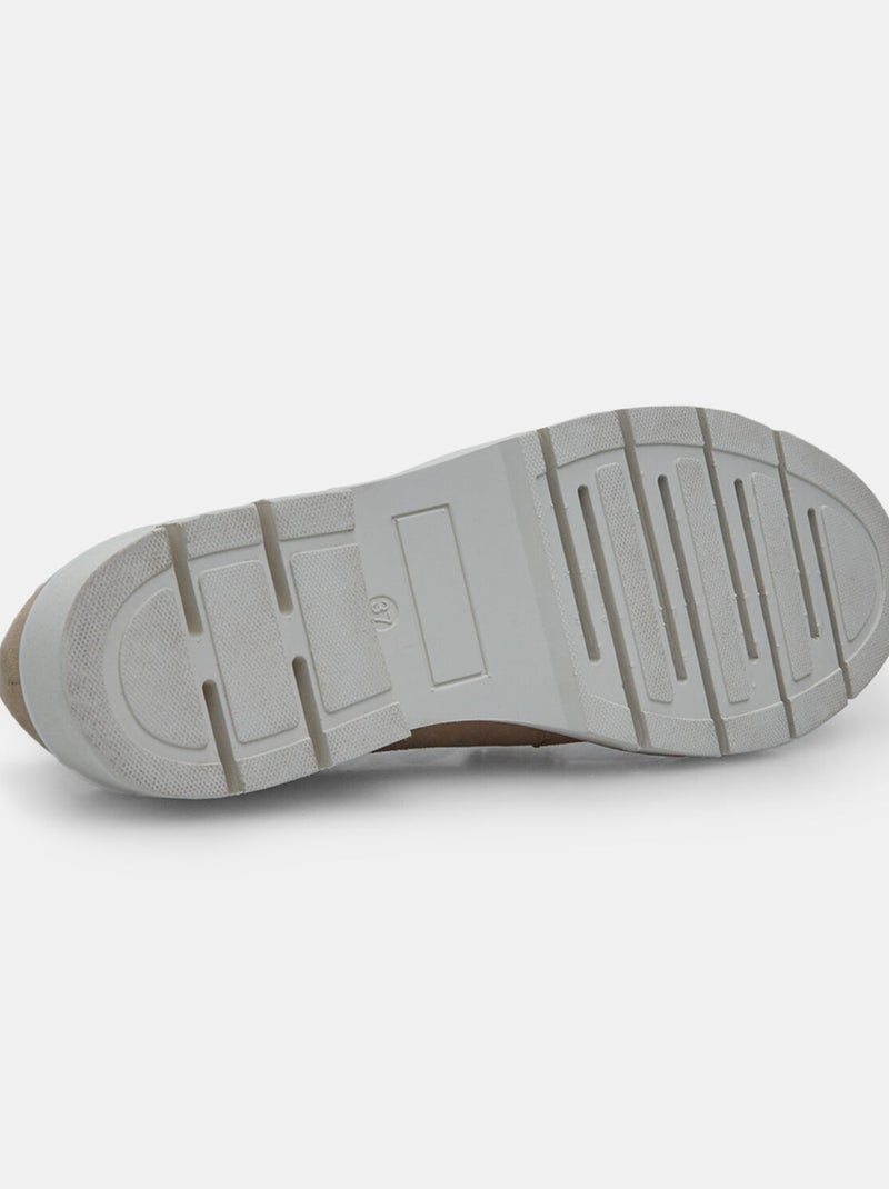 Mocassins en daim BATA Marron - Kiabi