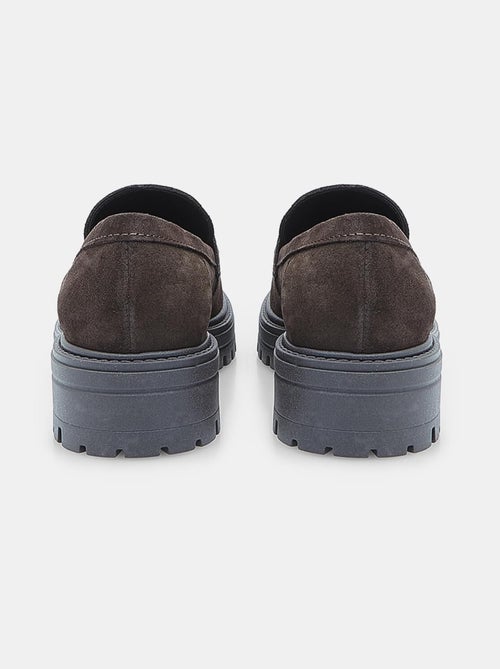 Mocassins en daim BATA - Kiabi