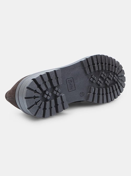 Mocassins en daim BATA - Kiabi