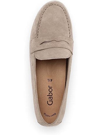 Mocassins en daim