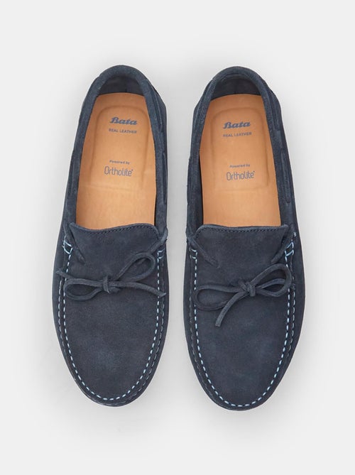 Mocassins en daim comfortables BATA - Kiabi