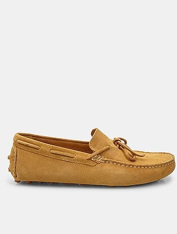Mocassins en daim comfortables BATA