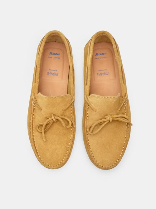 Mocassins en daim comfortables BATA - Kiabi