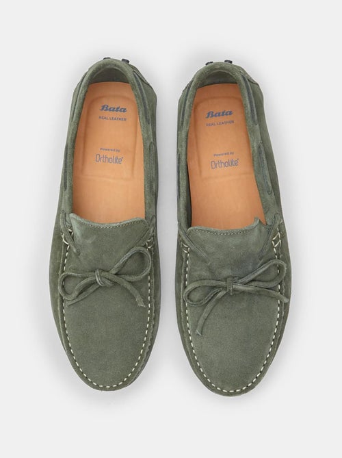 Mocassins en daim comfortables BATA - Kiabi