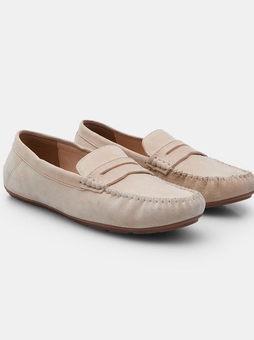 Mocassins en daim confortables  Bata - Kiabi