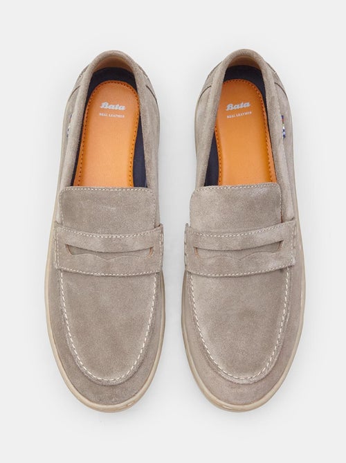 Mocassins en daim confortables  BATA - Kiabi