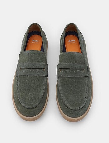 Mocassins en daim confortables BATA