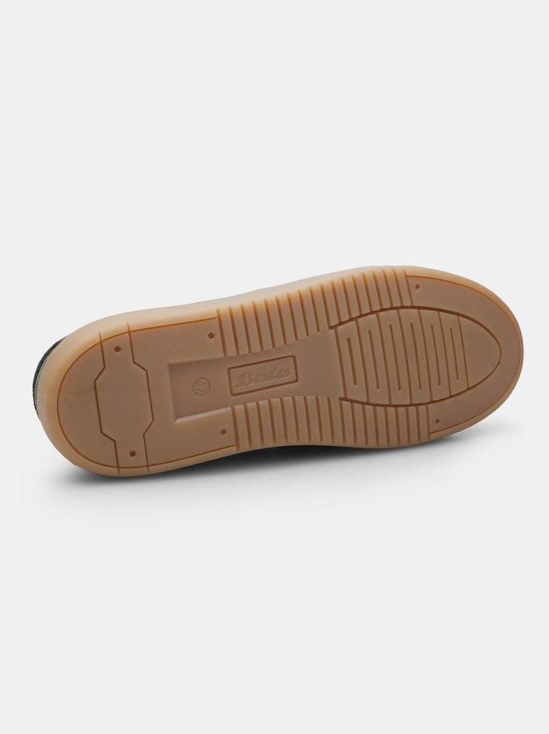 Mocassins en daim confortables  BATA Vert - Kiabi