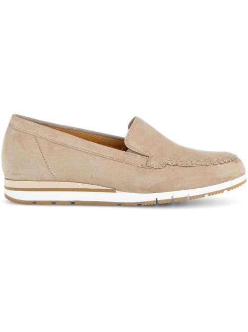 Mocassins  en nubuck - Kiabi