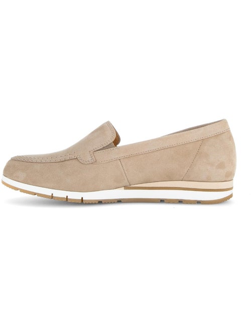 Mocassins  en nubuck - Kiabi