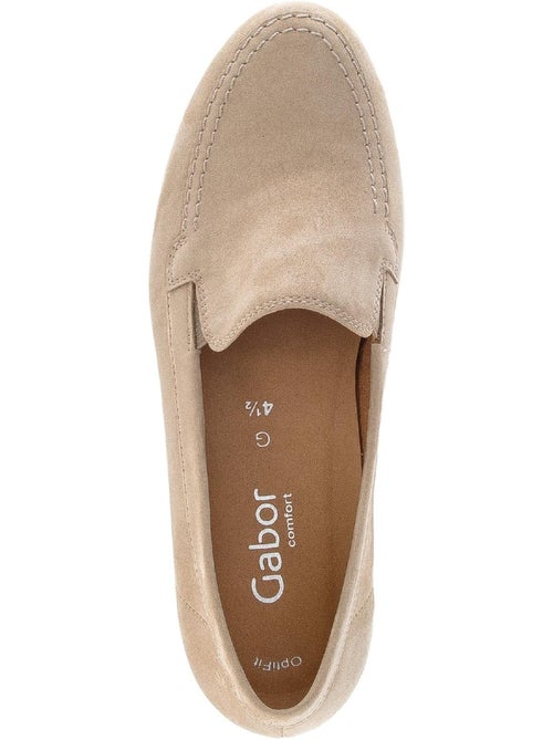 Mocassins  en nubuck - Kiabi