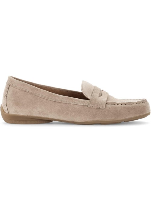 Mocassins  en nubuck - Kiabi