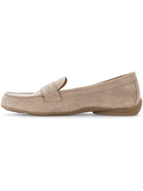 Mocassins  en nubuck - Kiabi