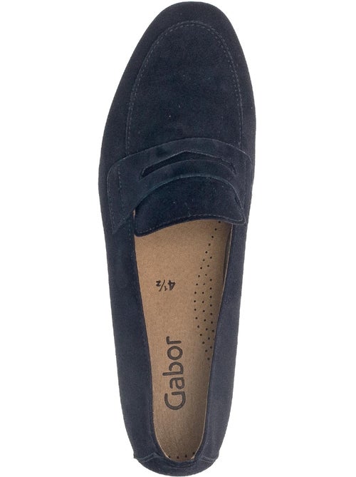 Mocassins  en nubuck - Kiabi