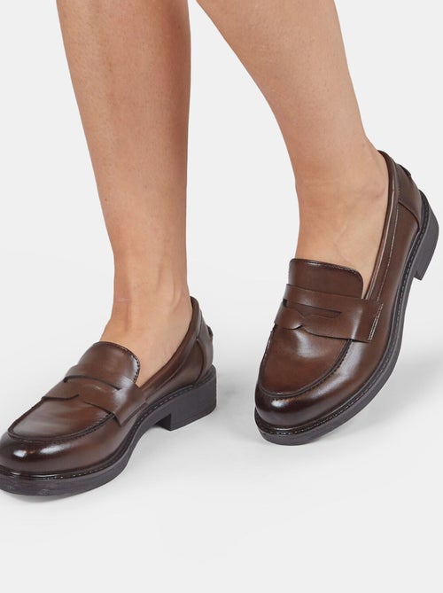 Mocassins en similicuir BATA - Kiabi