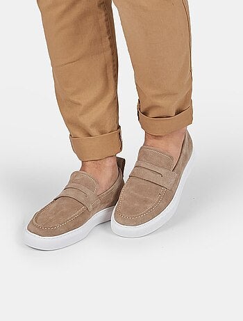 Mocassins en suede BATA