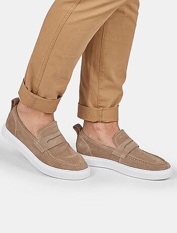 Mocassins en suede BATA