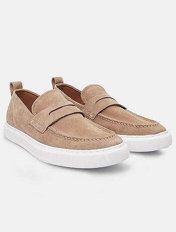 Mocassins en suede BATA