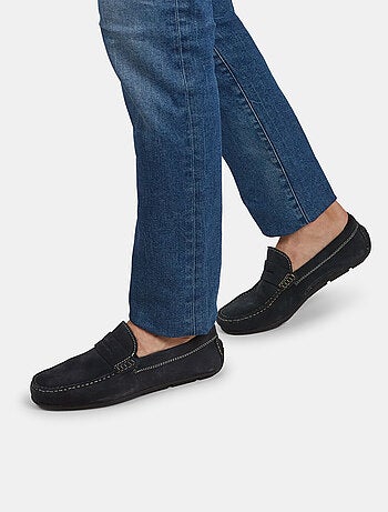 Mocassins en suède BATA