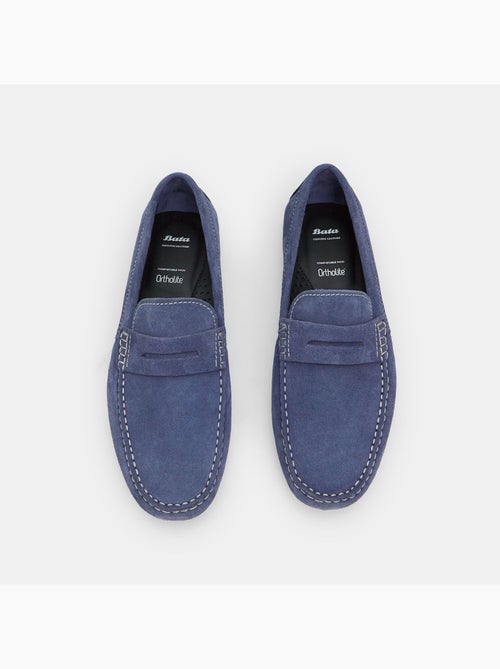 Mocassins en suède BATA - Kiabi