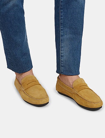 Mocassins en suède BATA