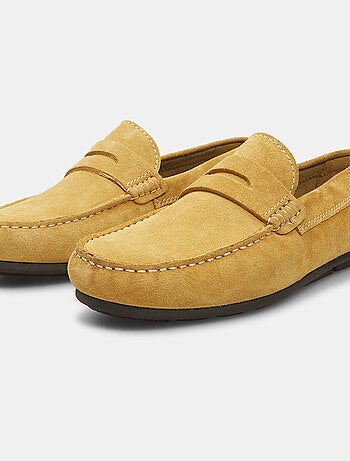 Mocassins en suède BATA