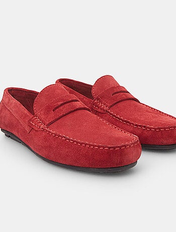 Mocassins en suède BATA