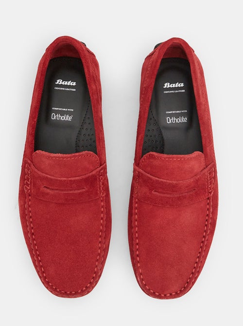 Mocassins en suède BATA - Kiabi