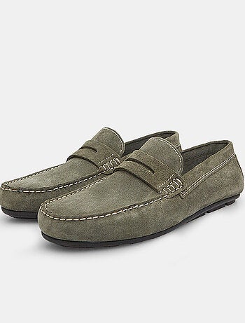 Mocassins en suède bata