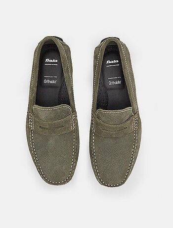 Mocassins en suède bata
