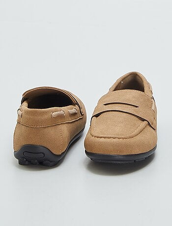 Mocassins en suédine