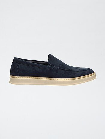 Mocassins en suédine