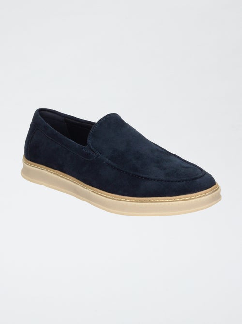 Mocassins en suédine - Kiabi