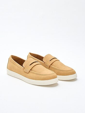 Mocassins en suédine