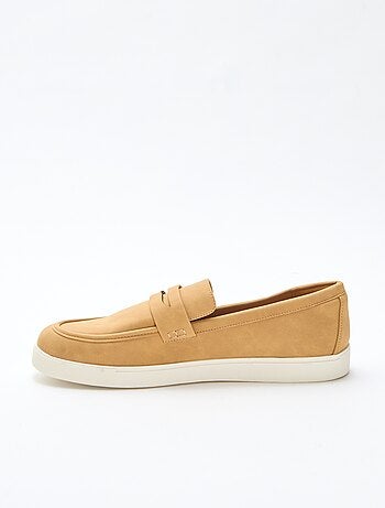Mocassins en suédine