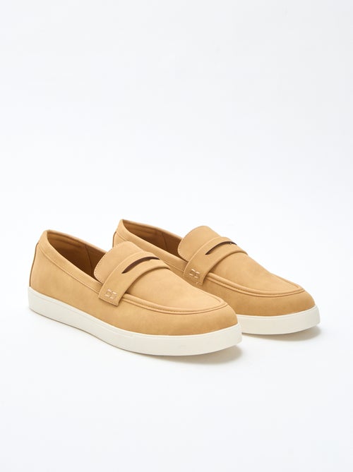 Mocassins en suédine - Kiabi