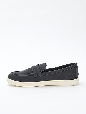 Mocassins en suédine