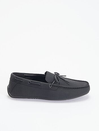 Mocassins en suédine unis