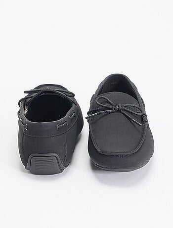 Mocassins en suédine unis