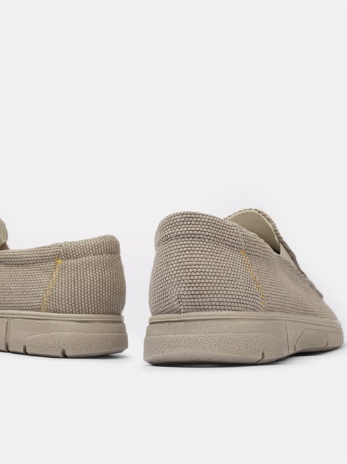 Mocassins en tissu - Kiabi