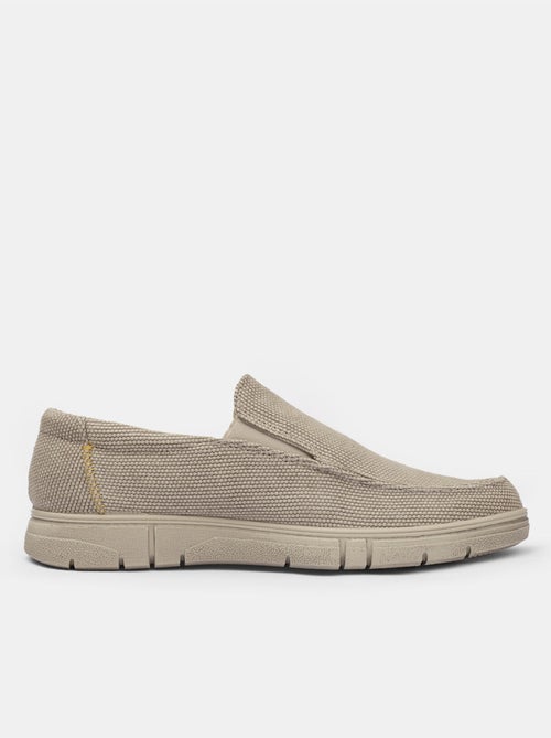 Mocassins en tissu - Kiabi