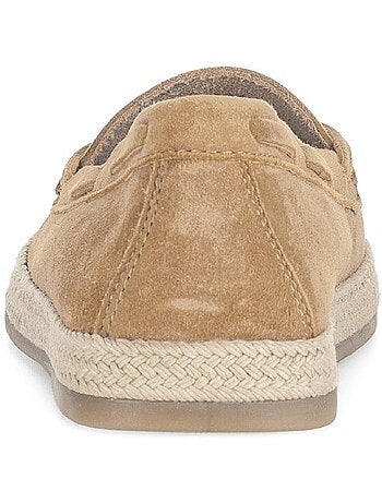 Mocassins en velours