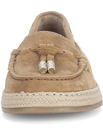 Mocassins en velours