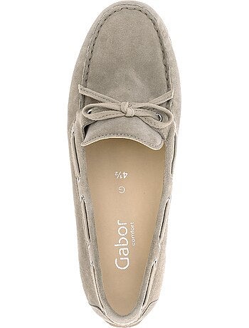 Mocassins en velours