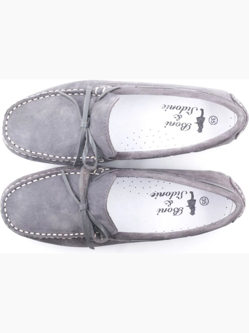 Mocassins enfants - boni gabrielle ii Gris souris - Kiabi