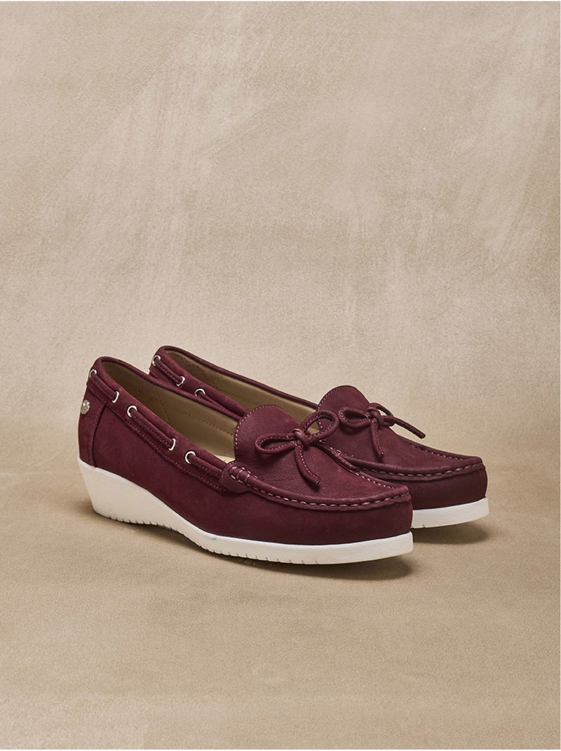 Mocassins esprit bateau femme - PEDICONFORT Bordeaux - Kiabi
