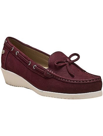 Mocassins esprit bateau femme