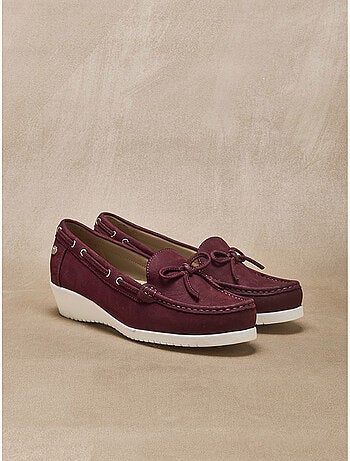 Mocassins esprit bateau femme