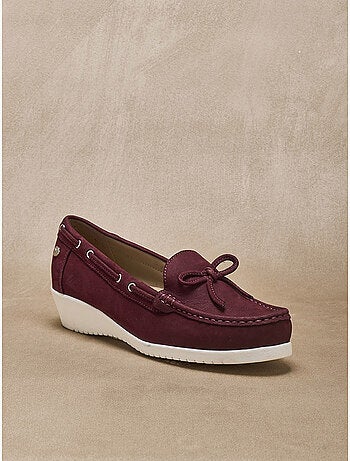 Mocassins esprit bateau femme